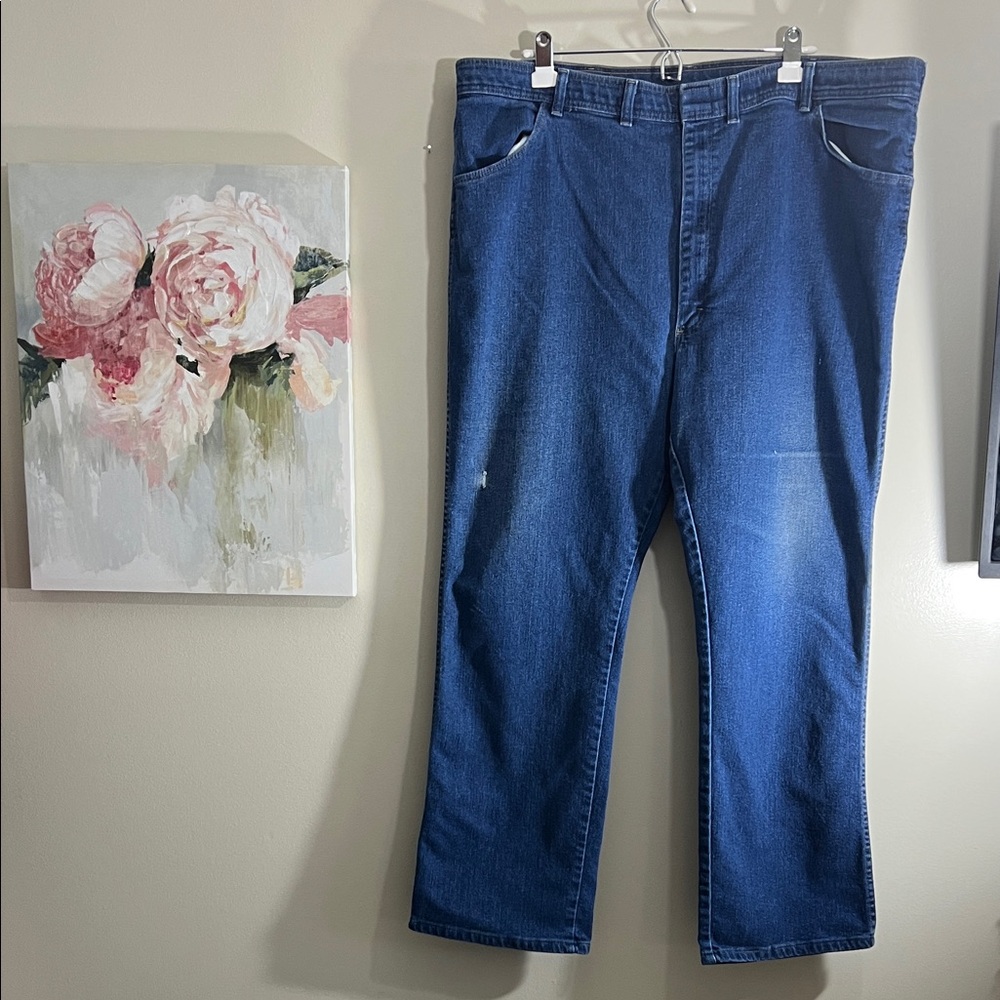 Comfort Action Sports Men's Relaxed Fit Blue Jeans Size 36 x 32